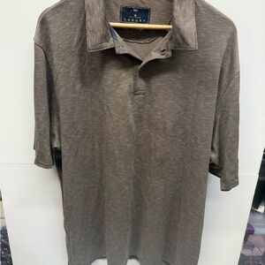Marks & Spencer Men's Polo in Taupe Brown